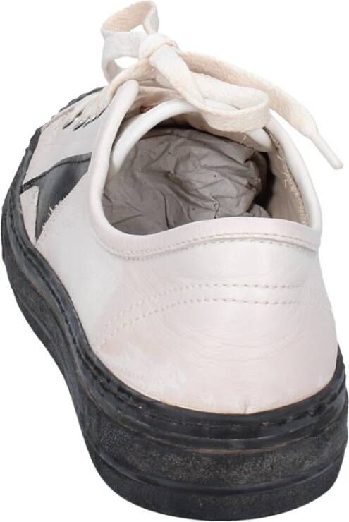 Moma Vintage Leren Dames Sneakers White Dames