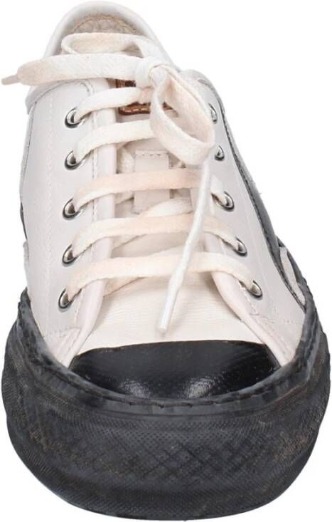 Moma Vintage Leren Dames Sneakers White Dames