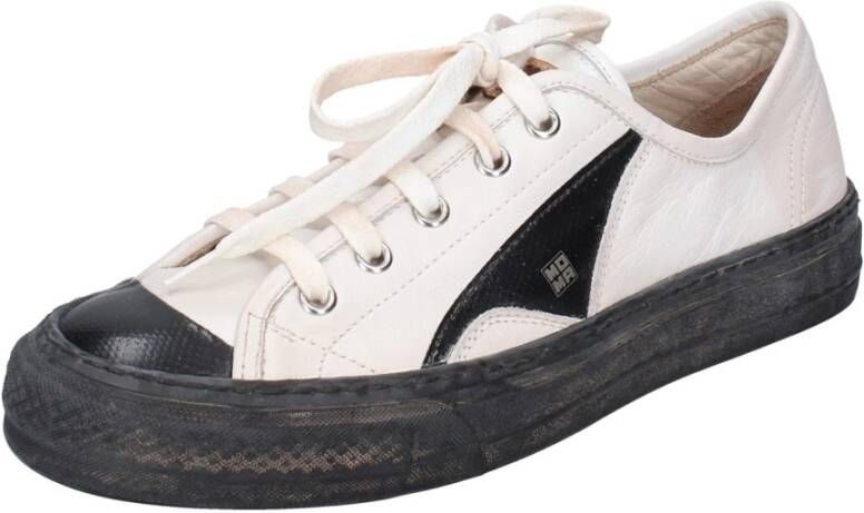 Moma Vintage Leren Dames Sneakers White Dames