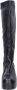 Moma Vintage Leren Dameslaarzen Black Dames - Thumbnail 4
