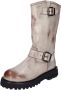 Moma Vintage Leren Dameslaarzen Brown Dames - Thumbnail 5