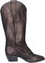 Moma Vintage leren dameslaarzen Gray Dames - Thumbnail 2