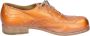 Moma Vintage Leren Elegante Damesschoenen Orange Dames - Thumbnail 3