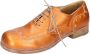 Moma Vintage Leren Elegante Damesschoenen Orange Dames - Thumbnail 5