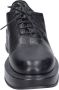 Moma Vintage Leren Elegante Schoenen voor Vrouwen Black Dames - Thumbnail 4