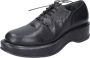 Moma Vintage Leren Elegante Schoenen voor Vrouwen Black Dames - Thumbnail 5