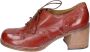 Moma Vintage Leren Elegante Schoenen voor Vrouwen Brown Dames - Thumbnail 2