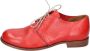 Moma Vintage Leren Elegante Schoenen voor Vrouwen Red Dames - Thumbnail 2