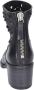 Moma Vintage Lederen Enkellaarsjes Black Dames - Thumbnail 2
