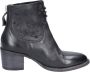 Moma Vintage Lederen Enkellaarsjes Black Dames - Thumbnail 3