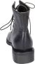 Moma Vintage Lederen Enkellaarsjes Black Dames - Thumbnail 3