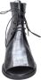 Moma Vintage Lederen Enkellaarsjes Black Dames - Thumbnail 4