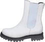 Moma Vintage leren enkellaarsjes White Dames - Thumbnail 2