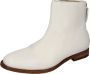 Moma Vintage Leren Enkellaarzen voor Vrouwen White Dames - Thumbnail 5