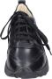 Moma Vintage Lederen Sneakers Black Heren - Thumbnail 4