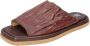 Moma Vintage Leren Herensandalen Brown Heren - Thumbnail 5