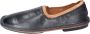 Moma Vintage Leder Slippers Black Dames - Thumbnail 2