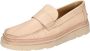 Moma Vintage Leren Loafers voor Mannen Beige Heren - Thumbnail 5