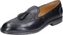 Moma Vintage Leren Loafers voor Mannen Black Heren - Thumbnail 5