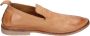 Moma Vintage Leren Loafers voor Vrouwen Brown Dames - Thumbnail 3