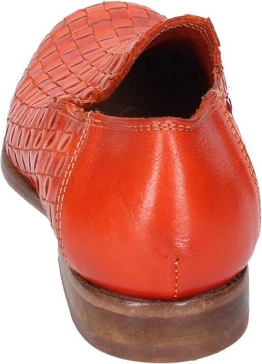Moma Vintage Leder Loafers Brown Dames