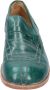 Moma Vintage Leder Loafers Green Dames - Thumbnail 4