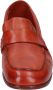 Moma Vintage Leren Loafers voor Vrouwen Orange Dames - Thumbnail 4