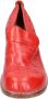 Moma Vintage Leren Loafers voor Vrouwen Red Dames - Thumbnail 4