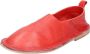 Moma Vintage Leren Loafers voor Vrouwen Red Dames - Thumbnail 5