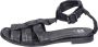 Moma Vintage Leren Sandalen voor Vrouwen Black Dames - Thumbnail 2