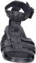 Moma Vintage Leren Sandalen voor Vrouwen Black Dames - Thumbnail 4