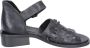 Moma Vintage Leder Sandalen Black Dames - Thumbnail 3