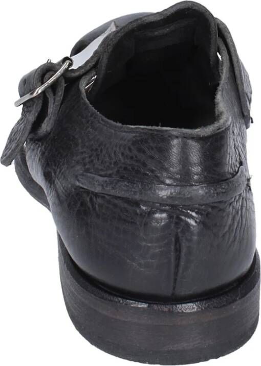 Moma Vintage Leren Sandalen voor Vrouwen Black Dames
