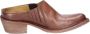 Moma Vintage Leder Sandalen Brown Dames - Thumbnail 3