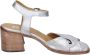 Moma Vintage Leren Sandalen voor Vrouwen Gray Dames - Thumbnail 3