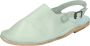Moma Vintage Leder Sandalen Green Dames - Thumbnail 5
