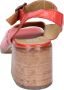 Moma Vintage Leren Sandalen voor Vrouwen Red Dames - Thumbnail 2