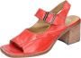 Moma Vintage Leren Sandalen voor Vrouwen Red Dames - Thumbnail 5