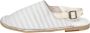 Moma Vintage Leren Sandalen voor Vrouwen White Dames - Thumbnail 2