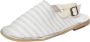 Moma Vintage Leren Sandalen voor Vrouwen White Dames - Thumbnail 5