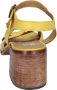 Moma Vintage Leren Sandalen voor Vrouwen Yellow Dames - Thumbnail 3