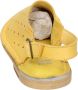 Moma Vintage Leren Sandalen voor Vrouwen Yellow Dames - Thumbnail 3
