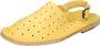 Moma Vintage Leren Sandalen voor Vrouwen Yellow Dames - Thumbnail 5