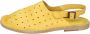 Moma Vintage Leren Sandalen voor Vrouwen Yellow Dames - Thumbnail 2