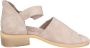 Moma Vintage Suède Dames Sandalen Beige Dames - Thumbnail 3