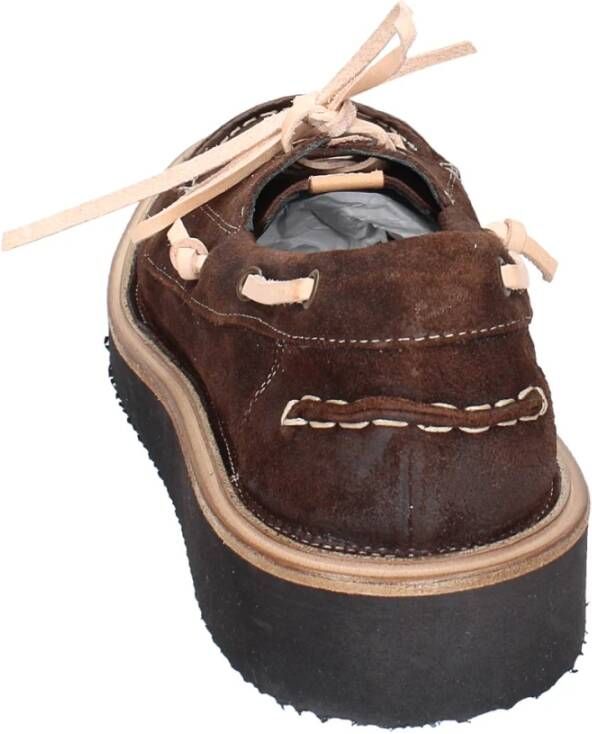 Moma Vintage Suède Heren Sneakers Brown Heren