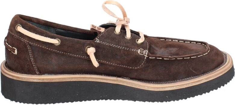 Moma Vintage Suède Heren Sneakers Brown Heren