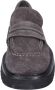 Moma Vintage Suède Loafers voor Mannen Gray Heren - Thumbnail 4