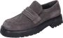 Moma Vintage Suède Loafers voor Mannen Gray Heren - Thumbnail 5