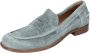Moma Vintage Suède Loafers voor vrouwen Green Dames - Thumbnail 5